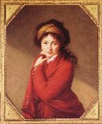 VIGEE-LEBRUN, Elisabeth Countess Golovin oil